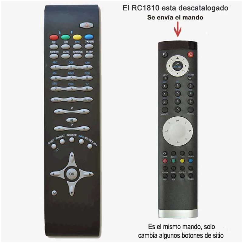 MANDO A DISTANCIA TELEVISOR OKI [RC1810] barato - Comprar online