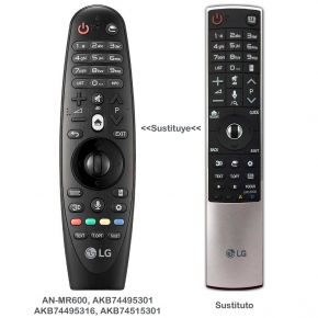 Mando a distancia SmartTV LG AKB75455601 sustituye al LG AKB74495301, LG AKB74495316, LG AKB74515301
