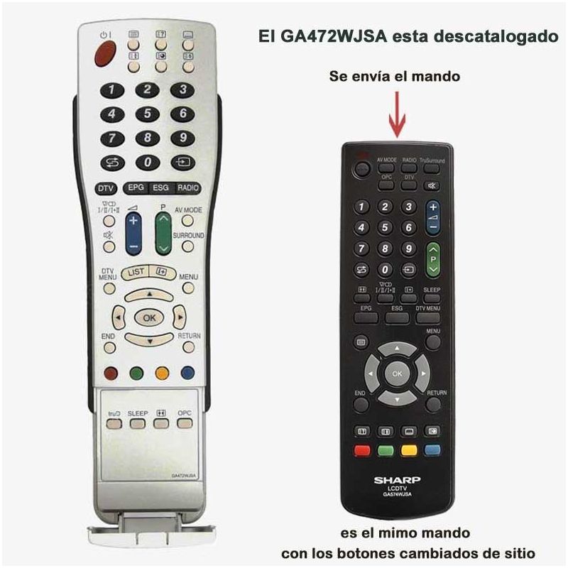 Fabricante mando a distancia ir Soporte Personalizar mando a distancia TV  (10110G) - China Mando a distancia de TV, 10110g