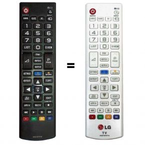 Reemplazo Mando LG Universal AKB75095308 para Mando a Distancia TV LG Compatible con Todos Televisión LG Smart TV Ultra HD LCD LED