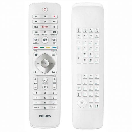 Mando Philips 398GF10WEPH00T, YKF352-B03 color blanco.