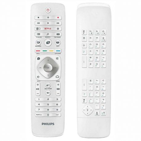 Mando Philips 398GF10WEPH00T, YKF352-B03 color blanco.