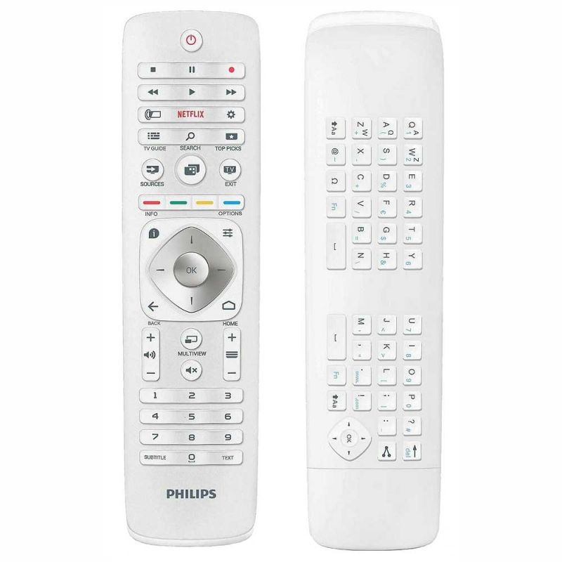 Mando a distancia reemplazado compatible con Philips YKF319-001V3 YKF319001  2422 549 90636 6000 Series 3D Smart LED TV con teclado