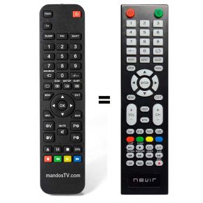 Mando para Nevir NVR-7410-32HD-N y NVR-7410-49HD-N