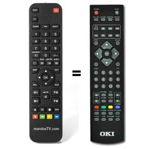 Mando a distancia sustituto para OKI V32N-FHTUV 