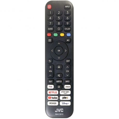 Mando JVC RM-C3612. Recambio original. 30119310/RC45250